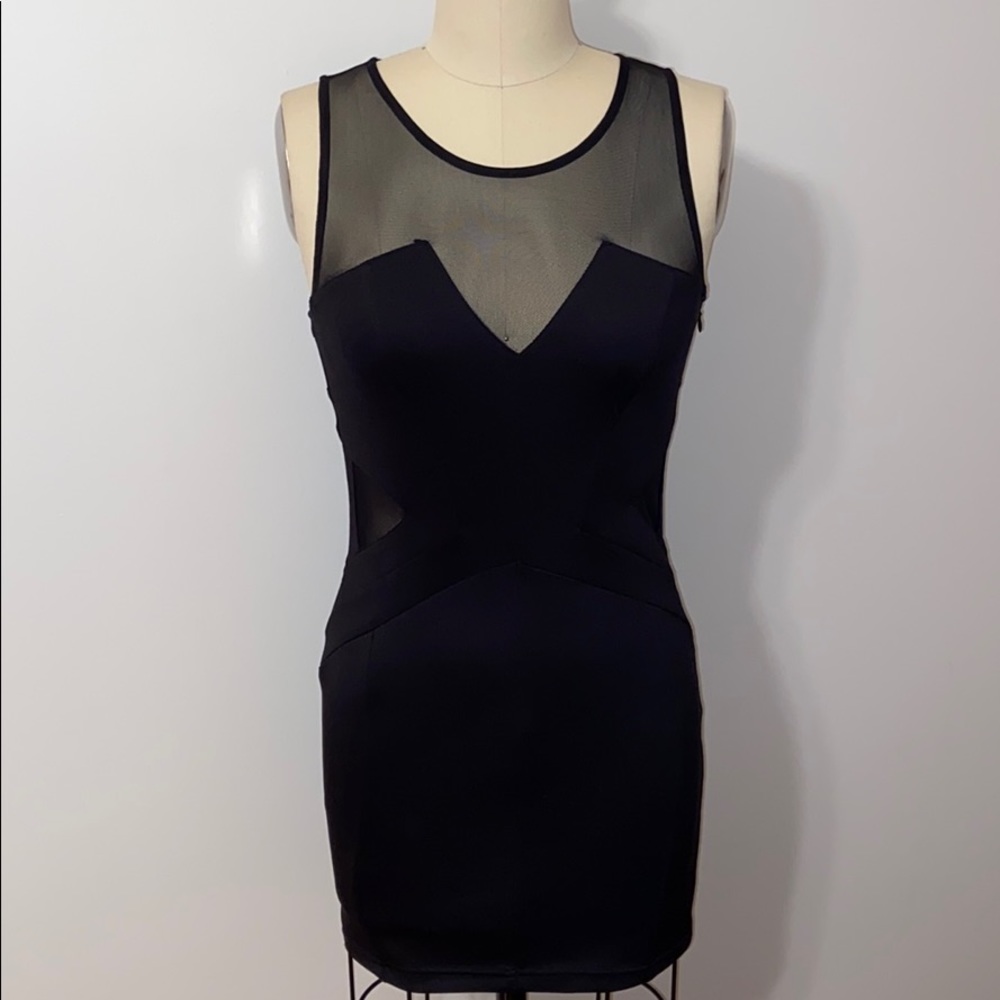 Black Sans Souci cocktail dress